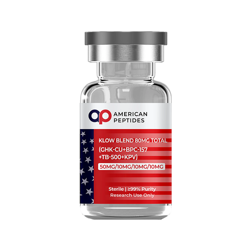 American Peptides KLOW Blend product vial
