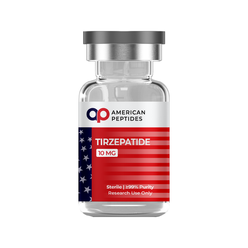 American Peptides Tirzepatide product vial